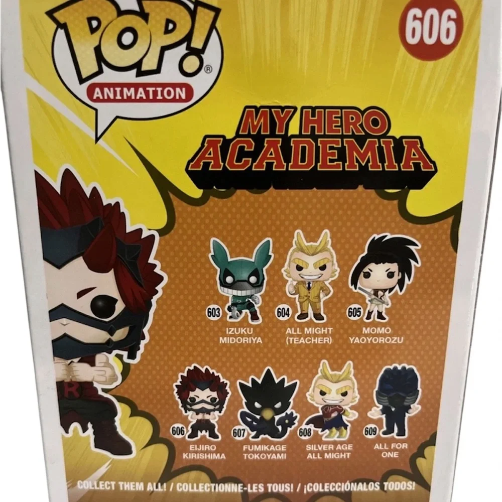 Funko Pop! Animation: My Hero Academia Eijiro Kirishima Figure #606 - Picture 3 of 4